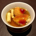 アカ - 生ハムのスープ