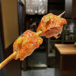 とり茶太郎 - 茶太郎鳥肩