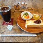 小さな喫茶店 Cheka - モーニングサービス（アイスコーヒー）500円