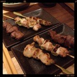 旨い屋 - 焼き鳥（塩）　２９０円