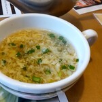 ブロンコ ビリー  - ランチのスープ