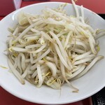 ラーメン もっけだの - ヤサイマシマシの追加ヤサイ（別皿）