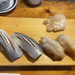 天史朗鮨 - 小肌と、石垣貝