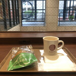 Sam Maruku Kafe - PREMIUMチョコクロ 宇治抹茶、サンマルクブレンドS