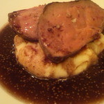 Les deux - 仔羊のレバーマスタードソース