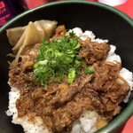 カドヤ食堂 - 黒豚めし　490円(税込)