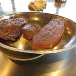 鉄板焼ステーキ 一ッ葉ミヤチク - 