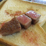 鉄板焼ステーキ 一ッ葉ミヤチク - 