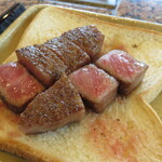 鉄板焼ステーキ 一ッ葉ミヤチク - 