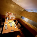 個室型焼肉　鞍牟 - 4名様個室です。椅子を増やせます。