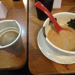 Doro Soba Masanara Ten - スープ割り