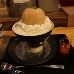 Kooriya Takara - まるごと白桃かき氷(ドリンク付き1280円)