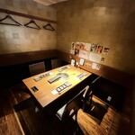 個室型焼肉　鞍牟 - 4名様個室です。椅子を増やせます。