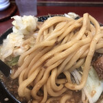 バリバリジョニー - うどんの様な極太麺
