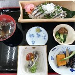 海の食処 なむら - ひしこ漬け定食(1200円)