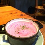 goodspoon pizzeria＆cheese - ■紫芋を使ったチーズマッシュポテト