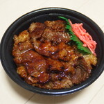 ほっともっと - W大判カルビ重(肉2倍)（890円）