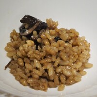 TexturA - お裾分けのパエリア：ポルチーニ茸とあさりのパエリア