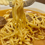 オステリアブッコ ボロネーゼ - 麺