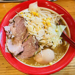 手打ち極太麺　ジョニーの味噌 - 