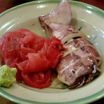 うなぎ 米花 - 中落ち＆麦イカ