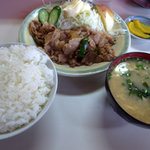 万福 - 生姜焼き定食