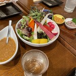 実乃里 - バーニャカウダとイカ珍味３種