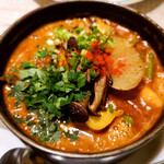 海老と旬野菜のアメリケーヌカレー