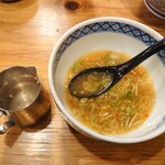 つけ麺 いちびり - スープ割り