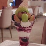 資生堂パーラー - 長野県 上田市産“シャインマスカット”と三種の葡萄パフェ