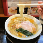 麺創 なな家 - 【限定】冷やし中華きしめん エビ塩風味