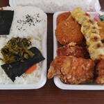 ほか弁　日本亭 - 超メガ盛り弁当(解放)