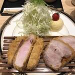 とんかつ ばんぶー - 特選リブロースカツ（1800円）