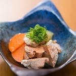 KOiBUMi - お野菜と一緒に煮込んだ上品な味わいの「あん肝」