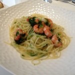 ギンザ ココ - 海老と生海苔のパスタ