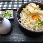 ももや - ぶっかけ玉子うどん大盛冷