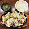 Bikkuriyakiteiumedahonten - びっくり焼き定食1.5人前（にんにく有り）
