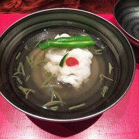賛否両論 - 椀：鱧  蓴菜