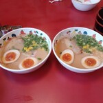 博多屋 - お子様ラーメン+煮玉子