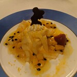 ブルーバイユー・レストラン - パッションフルーツムースとマスカルポーネクリームのクレープ