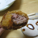 ゆたか - ('12/11)豚メンチ