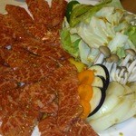 焼肉みなみ亭 - カルビも絵に描いたような照り返し、決して見本何かではありません。
