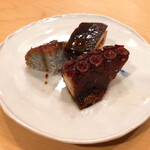 木挽町 とも樹 - 三浦半島の煮だこ（卵付き）