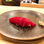 木挽町 とも樹 - 赤身漬けにぎり