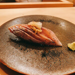 木挽町 とも樹 - 鯵のにぎり