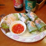 ベトナム料理 ハイズォンクアン - 定番の生春巻き