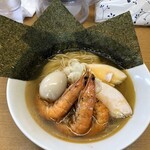 麺処ろくめい - 特製海老塩そば
