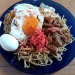 焼きそば専門店テンテン - 海苔をのせる前の絵♪