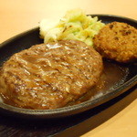 Saizeriya - ハンバーグステーキ＆カレーチキン