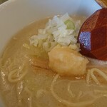 百歩ラーメン - おろしにんにく(*´∀`)♪